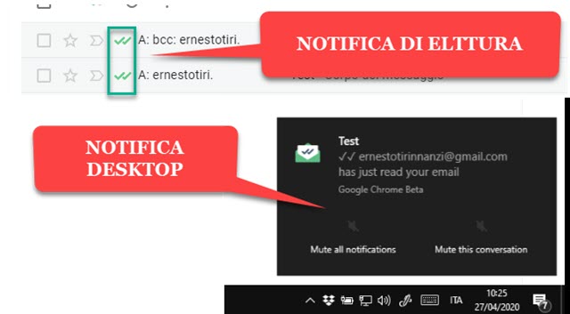 notifiche di lettura email con mailtrack