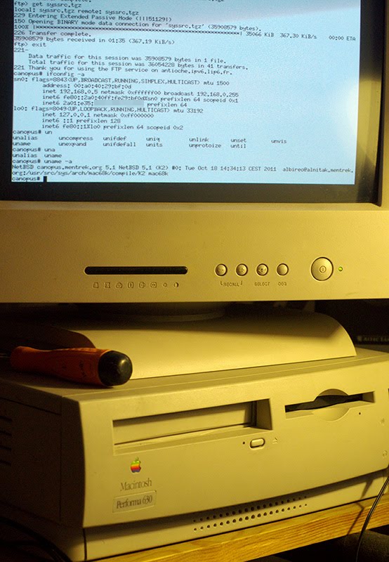 Mentrek, etc: NetBSD on a Macintosh 68k computer