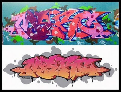 Graffiti Letters,3D Graffiti 