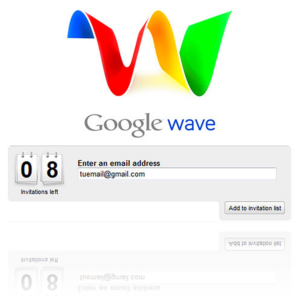 Invitaciones Google Wave