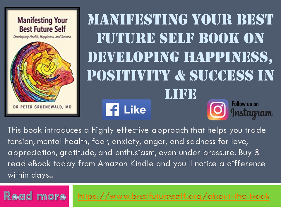 Manifesting Your Best Future Self Book on Developing Happiness, Positivity & Success in life