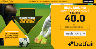 betfair supercuota Real Madrid gana CSKA 12-12-2018