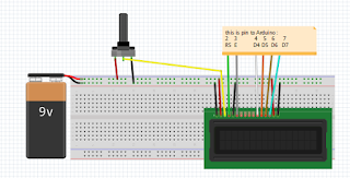 Konfigurasi Pin LCD 16x2