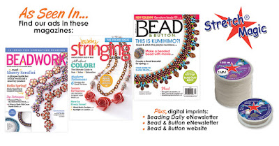 Stretch Magic Jewelry Cord is available at most craft and bead shops.