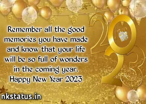 Happy New Year Wishes Quotes Messages 2023