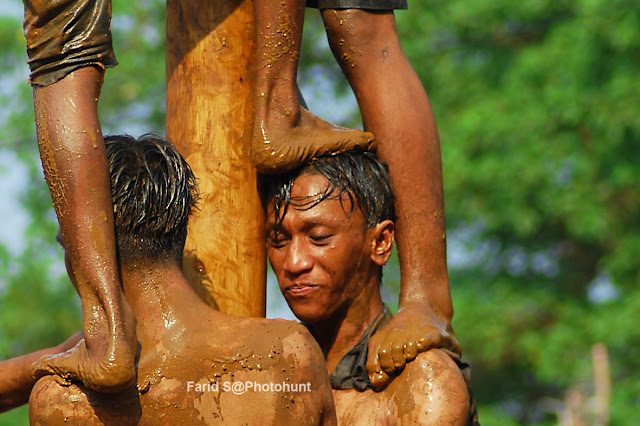 foto HUT RI, Hari Kemerdekaan, human interest, panjat pinang