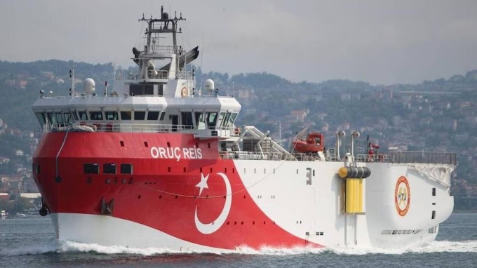 Σε αυξημένη επιφυλακή οι Ένοπλες Δυνάμεις - Οι Τούρκοι βγάζουν το Ορούτς Ρέις στην ελληνική υφαλοκρηπίδα (ΦΩΤΟ)