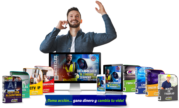 Crea tu Negocio De Cámaras de Seguridad CCTV