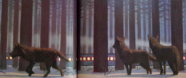 Chris Van Allsburg illustration