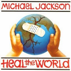 kunci gitar heal the world