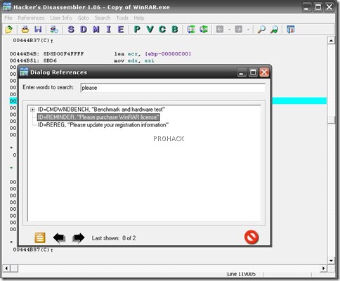 Search in dialog references - www.theprohack.com Search in dialog references - www.theprohack.com