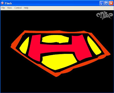 game flash superman lucu