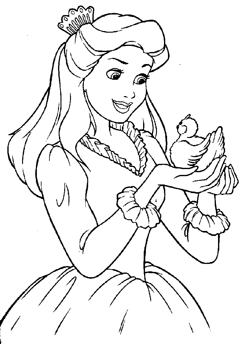 Disney Princess Coloring Pages to Print