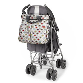 Skip Hop Due signature diaper bag: multi pod