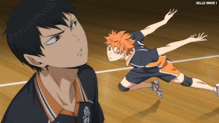 ハイキュー!! アニメ 第1期13話 日向翔陽 影山飛雄 音駒 烏野 練習試合 | HAIKYU!! Episode 13