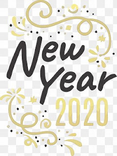 happy new year 2020 png