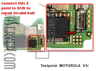 Motorola V3i Invalid Battery Problem