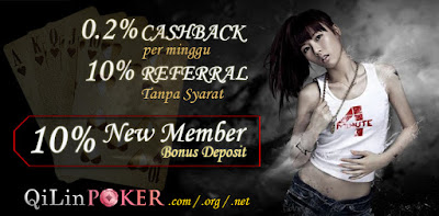 Bonus Deposit New Member 10%