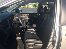 Interior view of 2020 Toyota Sienna