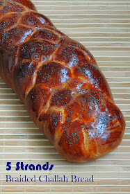 Challah bread, 5strands challah bread
