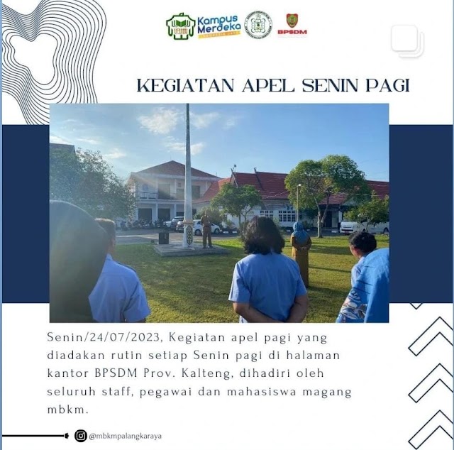 KEGIATAN APEL SENIN PAGI