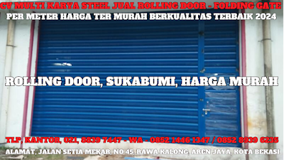 GAMBAR, DAFTAR, HARGA, PINTU, LIPAT, ROLLING DOOR, ALUMINIUM, GALVALUM, PER METER, MURAH, SUKABUMI, TERBARU, 2024