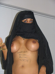 Arab Chick With AK 47 Stripping Out Of Her Burka And Showing Her Boobs Www