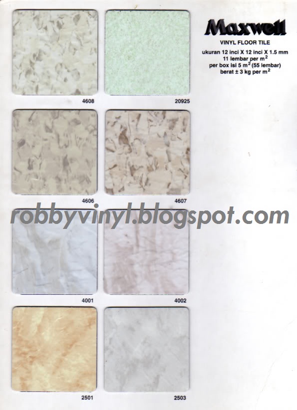 Robby Vinyl MAXWELL VINYL TILE ukuran 30 cm x 30cm x 1 5 mm