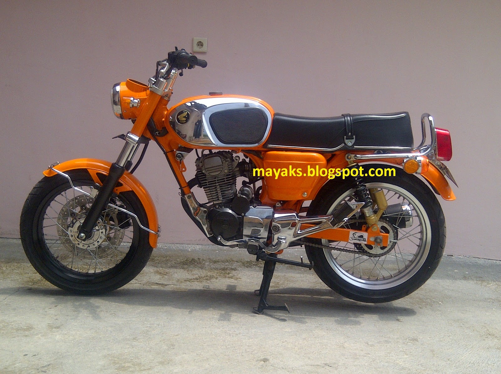 110 Foto Modifikasi Motor Cb Dream Modifikasi Motor Honda CB Terbaru