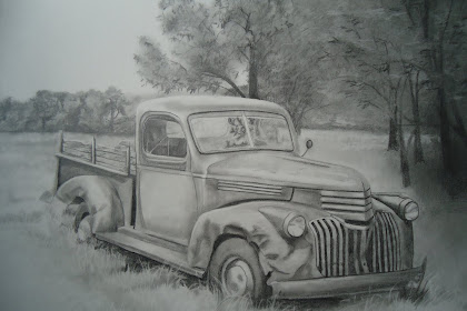 Pencil Drawing Of Trucks - Ford Model T Graphite Pencil Drawing. Print from an Original / *by providing your email address you will begin to receive our newsletters, special offers and more free content from artists network.