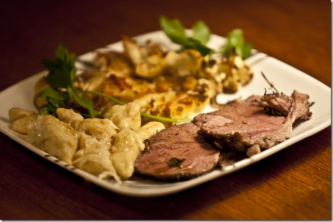 Plated Lamb Plated Lamb