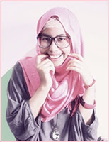 Model jilbab terbaru pink