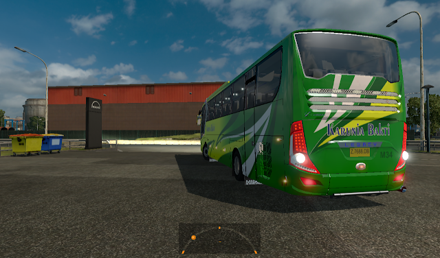 bus mod ets2 Livery karunia bakti