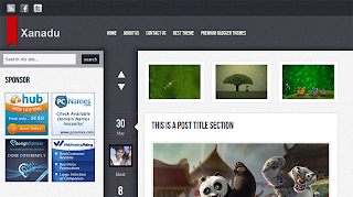 Xanadu Blogger Template