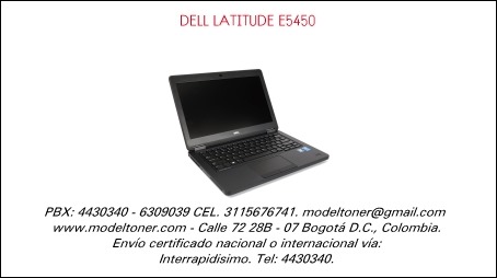 DELL LATITUDE E5450 MODELTONER