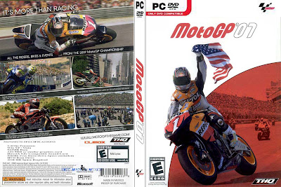 Jogo MotoGP 07 PC DVD Capa