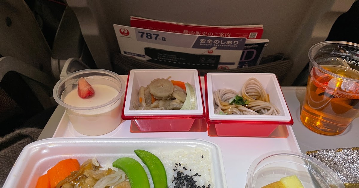 [遊記] JAL日航機上餐點分享 松山-羽田(去程)