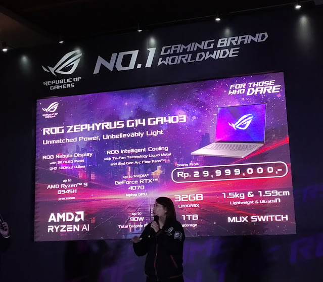 ASUS ROG Meluncurkan Jajaran Produk Laptop Gaming Terbarunya