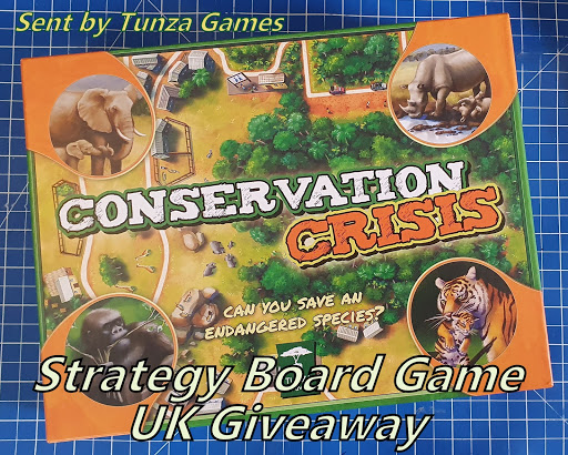 Conservation Crisis Family Board Game Giveaway (age 7+) With Tunza Games