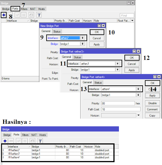 Cara Setting Bridge Pada MikroTik