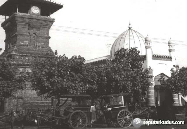 Masjid Menara Kudus tahun 1936
