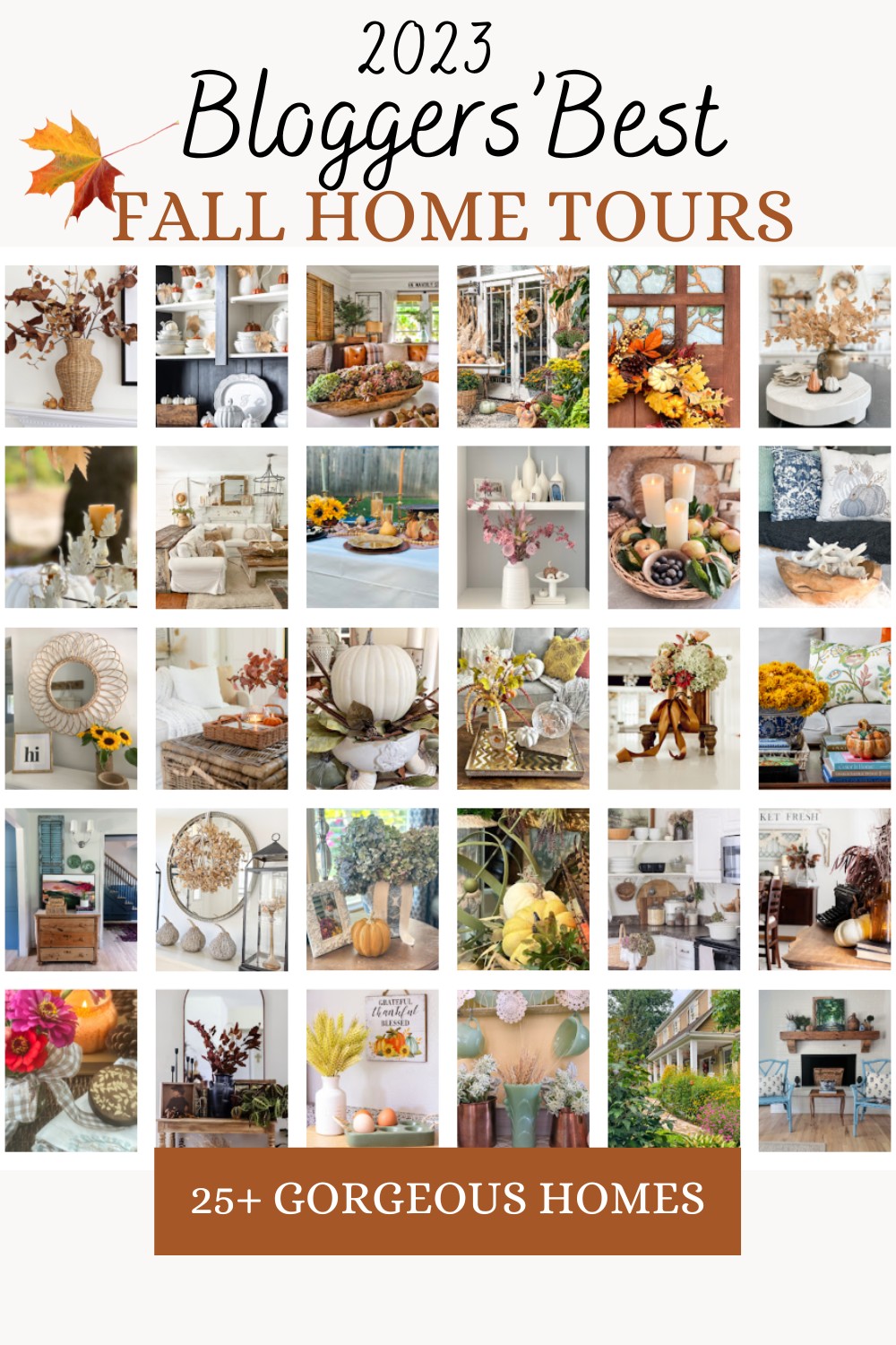 Bloggers Best Fall Home Tours 2023