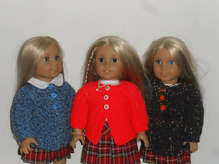 free doll cardi pattern