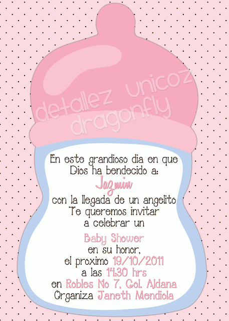 juegos de baby shower mixto Mensajes Para Invitaciones De Baby Shower | 457 x 640