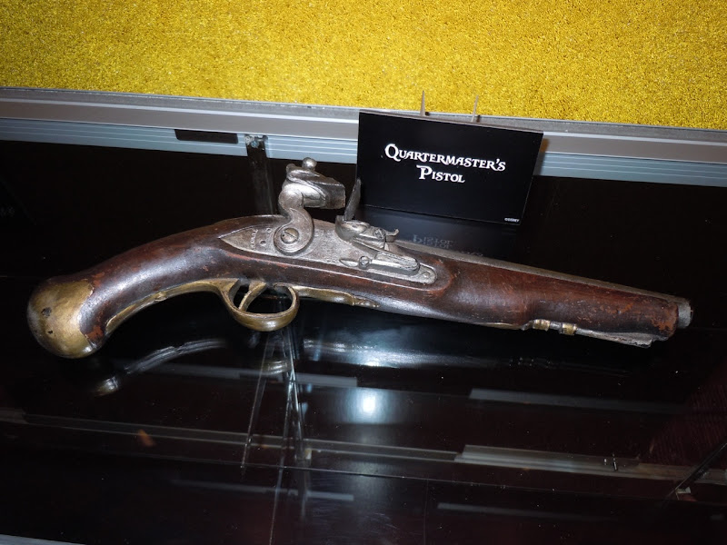 Pirates of the Caribbean 4 Quartermaster pistol prop