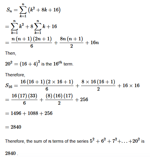 Solutions Class 11 Maths Chapter-9 (Sequences and Series)