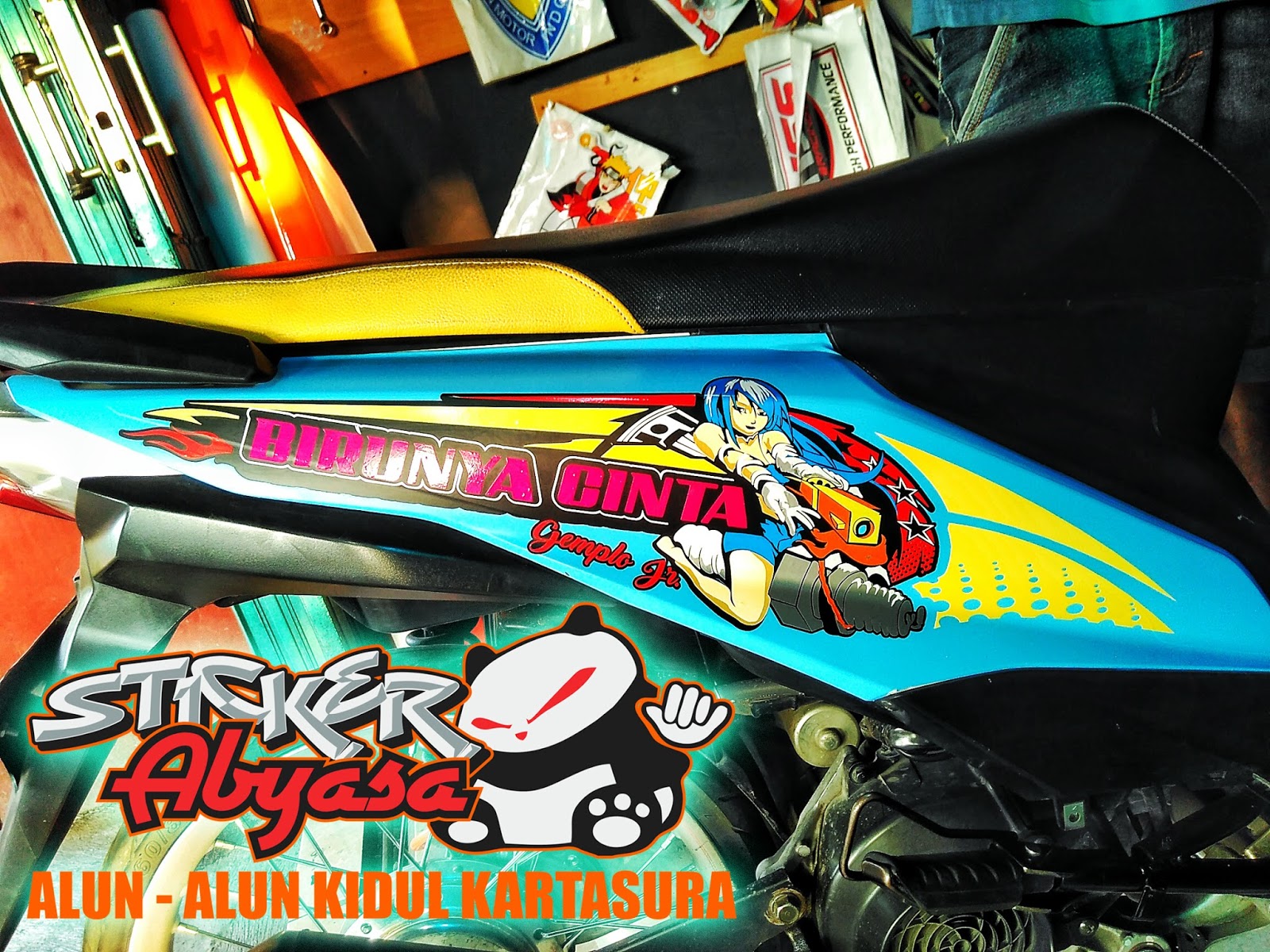 CUTTING STICKER HONDA BEAT FI Abyasa Stickers Cutting