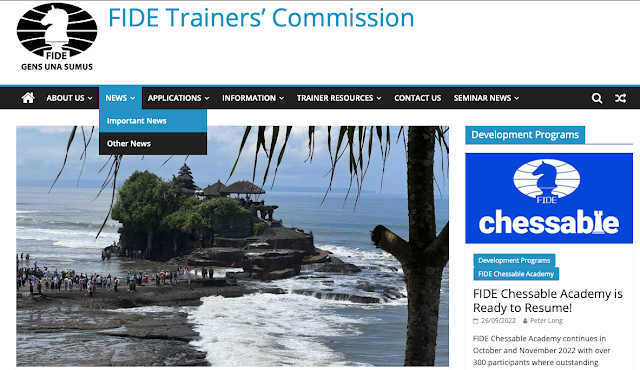 Bali FIDE Trainer Seminar Results