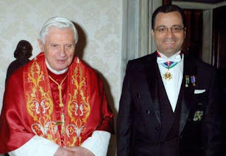 Embajador colombiano ante el Vaticano, junto al Santo Padre