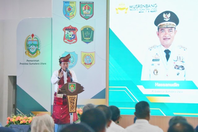 Buka Musrenbang RKPD 2025 Zona Pantai Timur, Pj Guberunur Sumut Sebut Sejumlah Isu Strategis